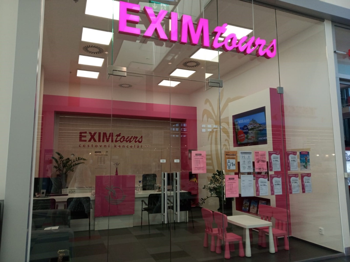 exim tours brno